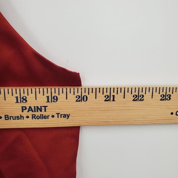 Ann Taylor Shimmer Mixed Media Tank Top Women Size Large Scoop Neck Shell - Picture 8 of 11